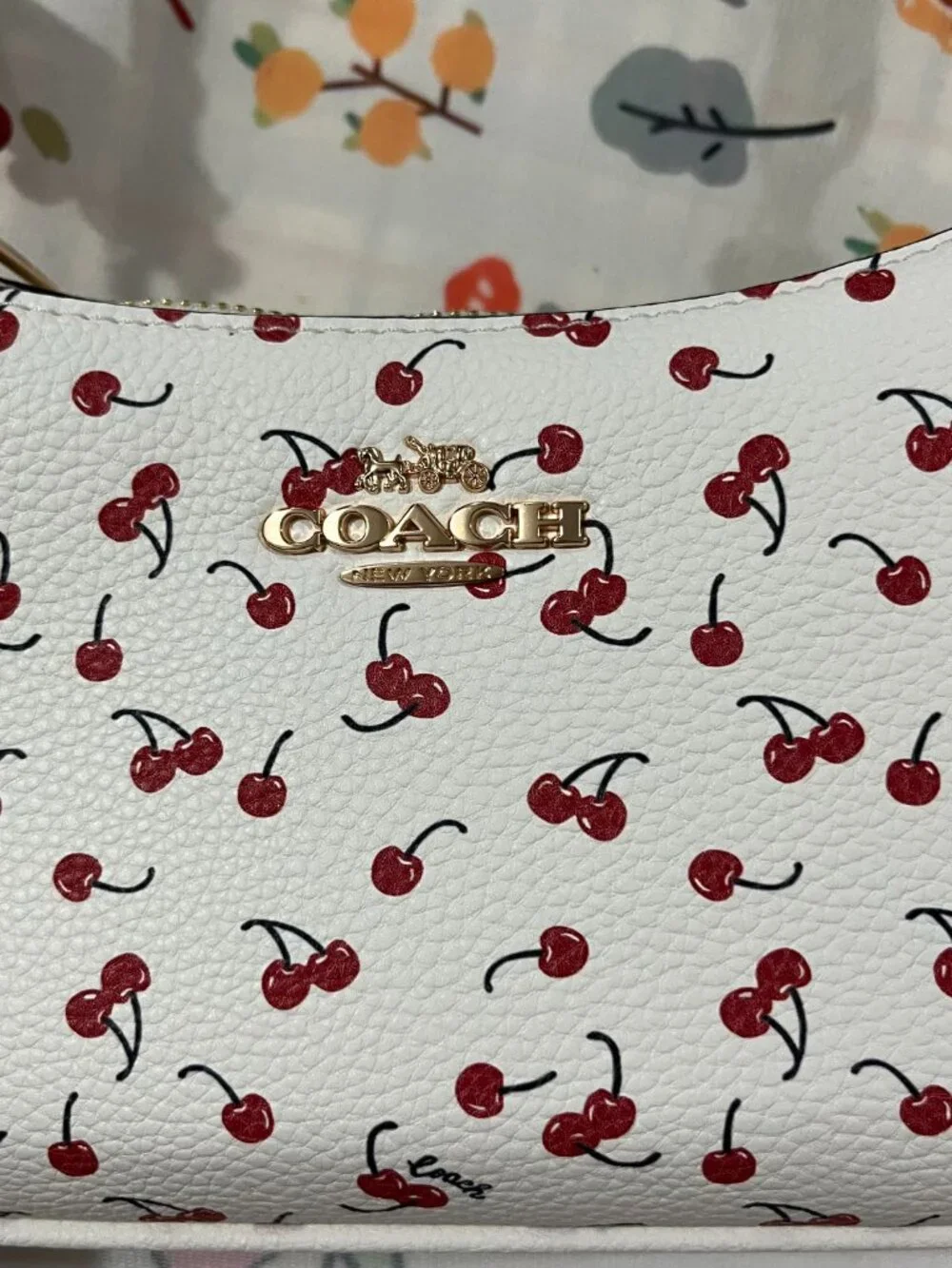 Coach Teri 25 Cherry Limited Edition Shoulder Bag